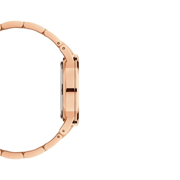 Daniel Wellington Iconic Link Watch Unisex Boyfriend Oversized Watch Rose Gold main image 8